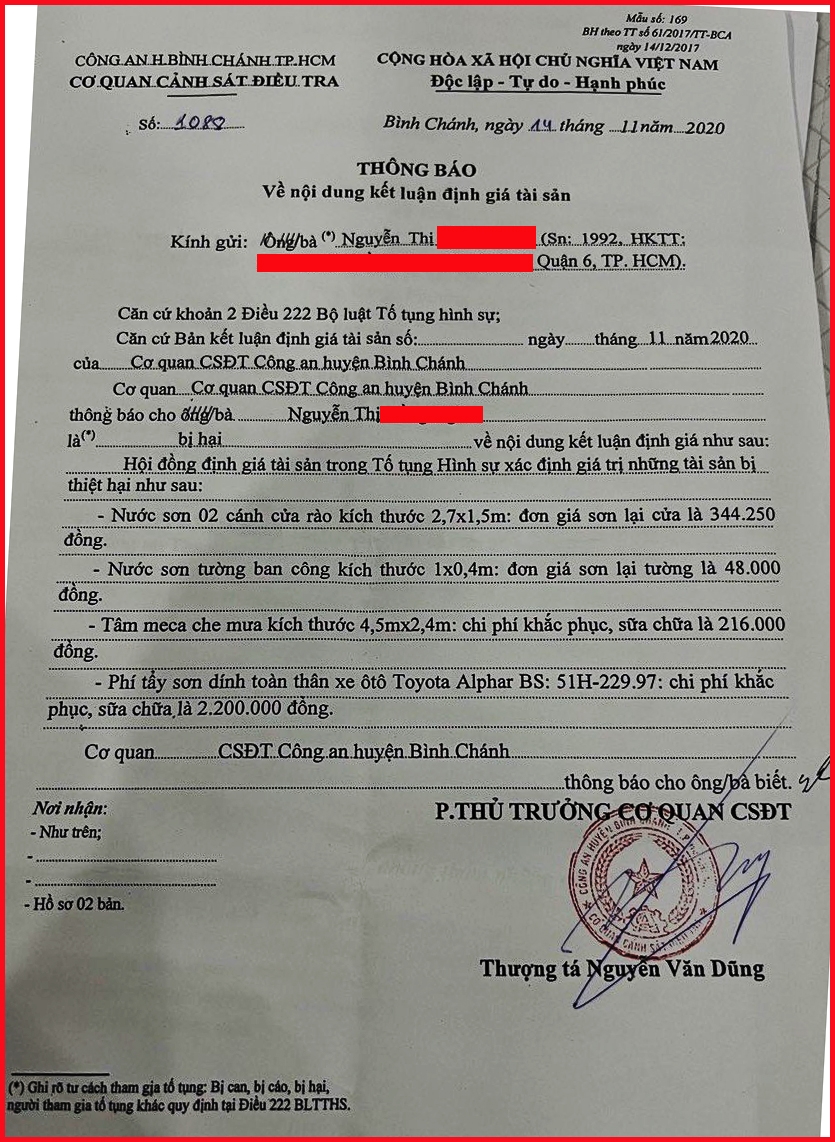 Lời kêu cứu của bà mẹ bị “khủng bố” bằng sơn đỏ và 2 người con gặp nạn