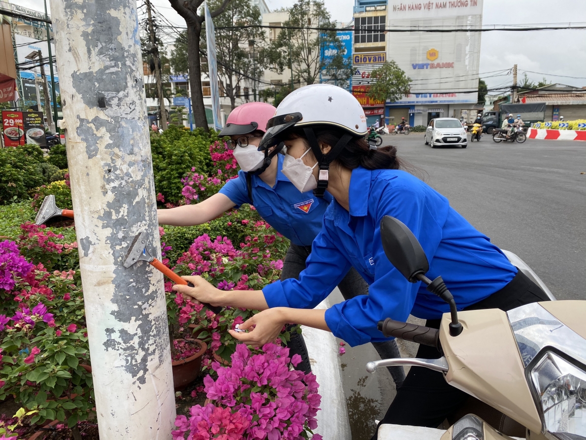 Bà Rịa – Vũng Tàu: Đoàn thanh niên xung kích làm sạch môi trường thành phố biển Vũng Tàu