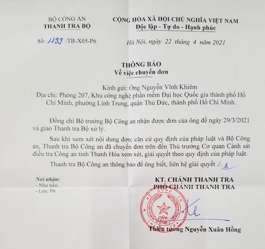 Giấy triệu tập thiếu tên cơ quan, chức vụ, họ tên người ký có đúng luật?