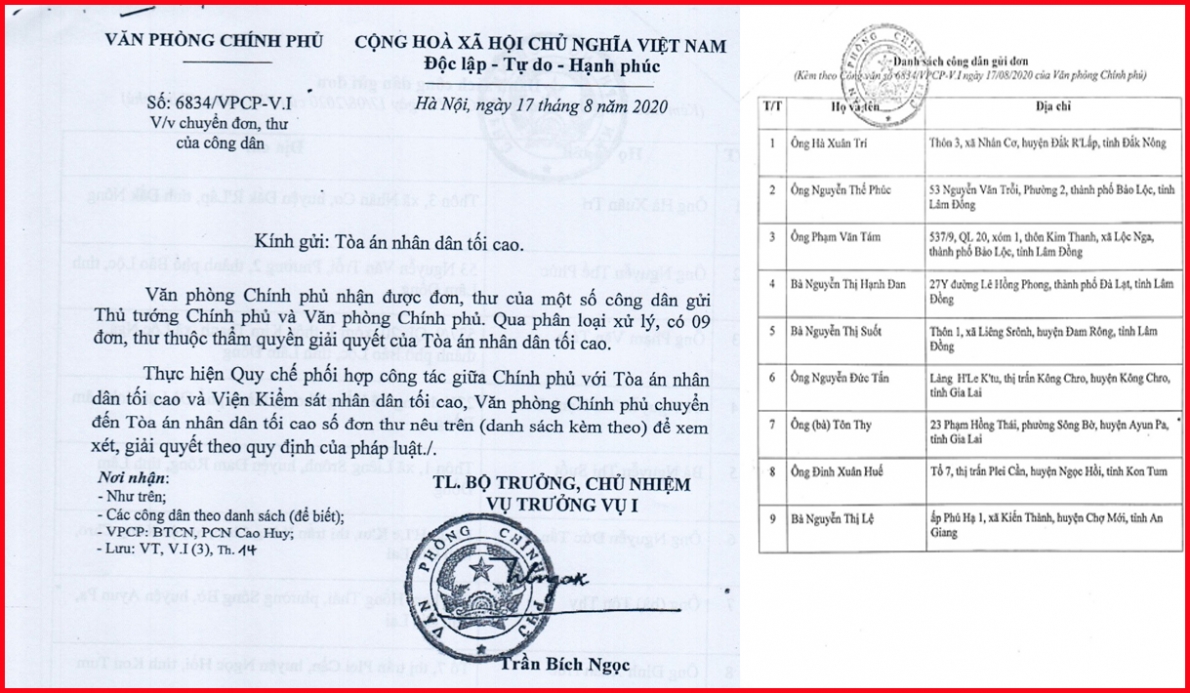 Có dấu hiệu Tòa án xét xử trái pháp luật!