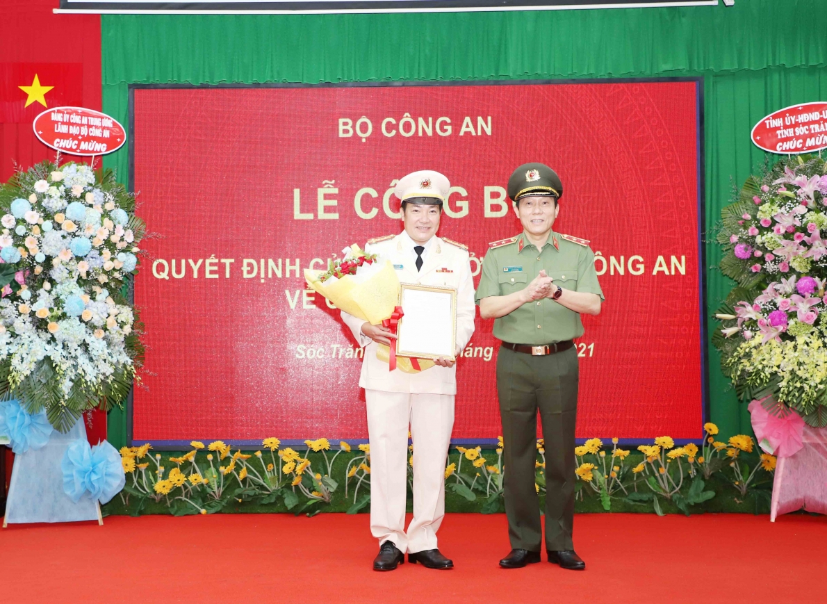 Phó Giám đốc Công an An Giang làm Giám đốc Công an Sóc Trăng