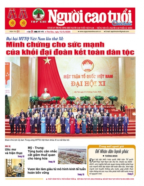 Tạp chí Người cao tuổi số 31